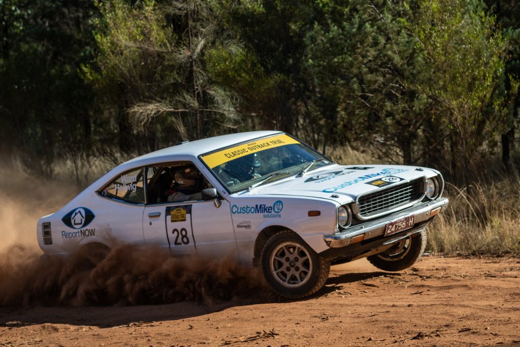 MichaelWardRallysport – Some blokes throwing a classic car at trees!